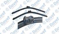 SILECEK SUPURGESI 530MM+530MM MUZ TIP BANANA TEFLONLU FABIA HB/SW 07 >14 ROOMSTER 06 >