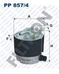 YAKIT FILTRESI NISSAN QASHQAI 1.5 DCI 07 - 11 J10 - J11 KASA ACIK TIP