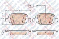 ARKA FREN BALATASI LINEA 1.3D MULTIJET 06-09> 1.4/1.4T-JET 06-07>/1.6/1.6D-MULTIJET 06-09> CIFT FISLI