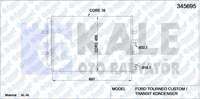 KLIMA RADYATORU TRANSIT TOURNEO CUSTOM V362 13> V363 14> 2.2 TDCI (717X467) (AL/AL) (KURUTUCU ILE)