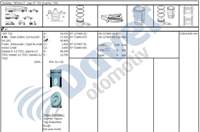 MOTOR PISTON SEGMAN 87.00MM 0.50 RENAULT LAGUNA II 2.2TDCI G9T