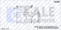 SU RADYATORU+KLIMA RADYATORU (TUPLU) CLIO III-MODUS 1.5 DCI (MEK+AC) (510X382X18+16)
