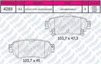 FREN BALATASI ARKA WVA 25965 QASHQAI 14-> KADJAR 15->