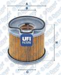 YAKIT FILTRESI PEUGEOT P206 P307 PARTNER CITROEN BERLINGO 2.0HDI FIAT SCUDO 2.0JTD  ####