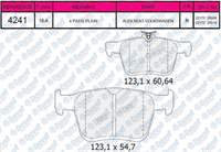 FREN BALATASI ARKA WVA 25008 GOLF VII A3 1.2 1.4TFSI 1.6TDI 2.0TDI 12>