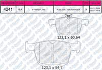 FREN BALATASI ARKA WVA 25008 GOLF VII A3 1.2 1.4TFSI 1.6TDI 2.0TDI 12>