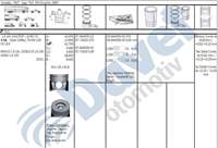 MOTOR PISTON SEGMAN 79.50MM STD FIAT LINEA DOBLO III 1.6 MTJ 105HP EURO 5