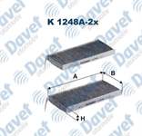 POLEN FILTRESI ESKI KOD: FILTRON K1248-2X KANGOO III 08->MASTER III-MOVANO 10->