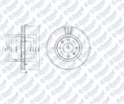 FREN DISKI ON XANTIA-P406 XU10J4R/EW10J4(2.0 16V)-2.2HDI 16V-ES9J4S(3.0 V6 24V) (95-) HAVA