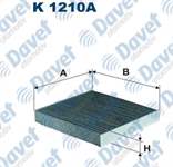 POLEN FILTRESI KARBONLU COROLLA 07-11 / AURIS 07-11 / YARIS 06-11 / RAV4 06> / LAND CRUISER 08> / RANGE ROVER SPORT II 13> / XF II (X260) 15>
