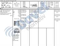 MOTOR PISTON SEGMAN 69.60 +0.80MM OPEL ASTRA J CORSA D GRANDE PUNTO 1.3CDTI 16V LINEA GRANDE PUNTO MTJ EURO 5 Z13 DTH A13DTE EURO 5 16V 4 SIL. DIZEL 1248CC 66 KW 90 PS 17.6:1