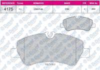 FREN BALATASI ARKA WVA 25603 - 25604 TRANSIT TOURNEO CUSTOM V362-V363-V347-V348 2.2TDCI 2012->