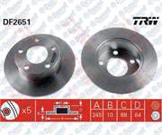 ARKA FREN DISKI AYNASI SUPERB 1.8T/1.9TDI/2.0/2.5TDI/2.8 V6 02> PASSAT VARIANT 96>