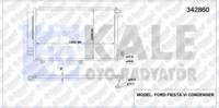 KLIMA RADYATORU FORD FIESTA VI / VI VAN 1.25-1.4-1.4 TDCI-1.5 TDCI-1.6 TI 09> (AL/AL) (KURUTUCU ILE)
