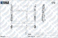 RADYATOR (142800) 2SIRA AL+PL SIS.PALIO 1.2 ALBEA 1.6 16V A/C (ALIMINYUM)