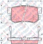 ARKA FREN BALATASI CIVIC VII 01-05- CIVIC VIII 05> ACCORD VII 98-02- ACCORD VIII 06>
