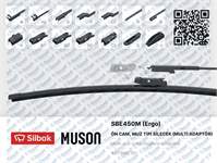 SILECEK SUPURGESI (MUZ TIPI) 450MM COKLU APARATLI