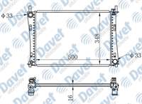 MOTOR SU RADYATORU BRAZING FIESTA BENZIN  MANUEL SANZUMAN 500×348X16 ***