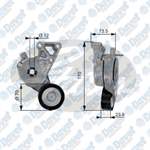 ALTERNATOR GERGI RULMANI KUTUKLU CADDY GOLF IV-V JETTA PASSAT POLO CLASIC FABIA OCTAVIA TOLEDO 1.6 1.8 2.0 (AEH-AKL-BFQ-BSE-BSF-BGU)