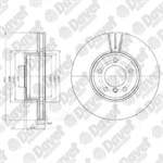 FREN DISKI ON (5D 324MM) E60 E61 E63 E64 5 SERISI 04- ####
