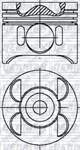 PISTON+SEGMAN 0.50 (88.50MM) OM 646.986 EURO 4 88/109/129/150 PS-SPRINTER 209CDI/211CDI/213CDI/215CDI /309CDI/311CDI/313CDI/315CDI /411CDI/415CDI/509CDI/511CDI /515CDI(0.20 KISA) ####