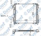 MOTOR SU RADYATORU BRAZING EXPRES-CLIO 1.2-1.4 BENZINLI 429×398X22 MANUEL SANZUMAN