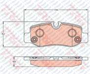ARKA FREN BALATASI MERCEDES V-CLASS W447 14> VITO W447 14>