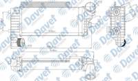 INTERCOOLER BRAZING INTERCOOLER 336×157X62 C-MAX 10- FOCUS 11- CONNECT 1.5TDCI 1.6TDCI 13-