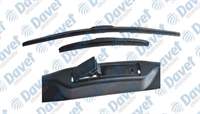 SILECEK SUPURGESI 650MM+350MM HYBRID TIP KANCALI JAZZ 08 > I30 HB/TOURER 12 > SANTA FE 12 > CEED 12 > AURIS 12 > COROLLA E15 E18 07 >