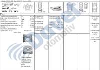 MOTOR SEGMAN 94.40MM STD RENAULT MASTER DUCATO BOXER JUMPER MOVANO DAILY 2.8TD 2.8JTD 2.8HDI OLCU 2.5X2*2.5