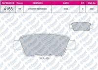 FREN BALATASI ARKA WVA 24635 HONDA CR-V III 2.0 I-VTEC 2.2I CTDI  01/2007->