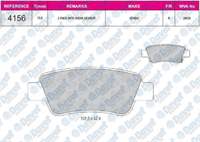 FREN BALATASI ARKA WVA 24635 HONDA CR-V III 2.0 I-VTEC 2.2I CTDI  01/2007->  ####