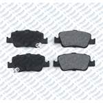FREN BALATASI ARKA FISLI WVA 24664 TOYOTA AURIS 1.4 D4D 2013 -> COROLLA D4D 2007 - 2012