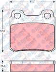 FREN BALATASI ARKA WVA 21140 (OPEL) CALIBRA A (06/90-07/97) VECTRA A (09/88-11/95) (SAAB) 900 II (07/93-02/98) 2.0 I (09.1996-02.1998) 2.3 -16 (09.1996-02.1998)