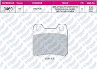 FREN BALATASI ARKA WVA 21140 (OPEL) CALIBRA A (06/90-07/97) VECTRA A (09/88-11/95) (SAAB) 900 II (07/93-02/98) 2.0 I (09.1996-02.1998) 2.3 -16 (09.1996-02.1998)