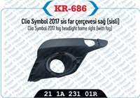 SIS FAR KAPAGI CERCEVESI SAG SISLI CLIO SYMBOL 2017