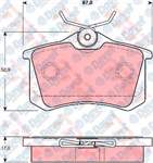 ARKA FREN BALATASI FLUENCE-MGN II-III-207-308-307-PARTNER-C3-C4-BORA-PASSAT 97>GOLF IV-V-POLO 87×52.9x17