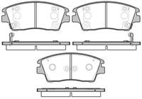 BALATA FREN ON-(HYUNDAI TUCSON 16/ KIA SPORTAGE 15/ )