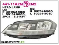 ON FAR SOL VW GOLF VII 17- LEDLI TIP