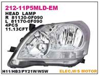 FAR SOL TOYOTA VERSO 09-12 MOTORU UZERINDE