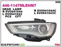 ON FAR SOL AUDI A3 3 / 5 KAPI LEDLI