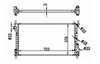 SU RADYATORU MEKANIK M/T ( FORD TRANSIT CONNECT ) KLIMALI (A/C) 2002-