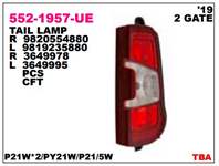 STOP LAMBASI SOL CITROEN BERLINGO 18- 2 KAPI