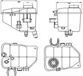 GENLESME TANKI ( MERCEDES W203-W209 / 2000-2007 )