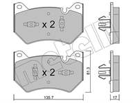 ON FREN BALATASI- BREMBO VERSIYON (AUDI Q5 17-)