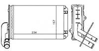 KALORIFER RADYATORU MEKANİK ( RENAULT   R19 / CLIO / MEGANE ) 234×158X42