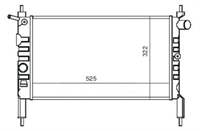 SU RADYATORU MEKANİK ( OPEL ASTRA F 1.4 1.6 8V 92-98 ) 525×322X34