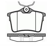 ARKA FREN DISK BALATA WVA 24765 ( PEUGEOT   PARTNER TEPEE 1.6 16V 1.6 HDI 08-- 308 SW 07-- / CITROEN   BERLINGO 08-- )