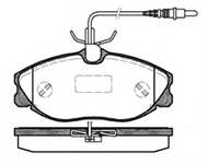 ON FREN DISK BALATA WVA 21672 21674 21886 ( PEUGEOT 306 406 2.0 )