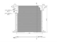 KLIMA RADYATORU(MERCEDES-BENZ  W638 VITO V200-V200CDI-108CDI-110CDI-110TD-112CDI-1